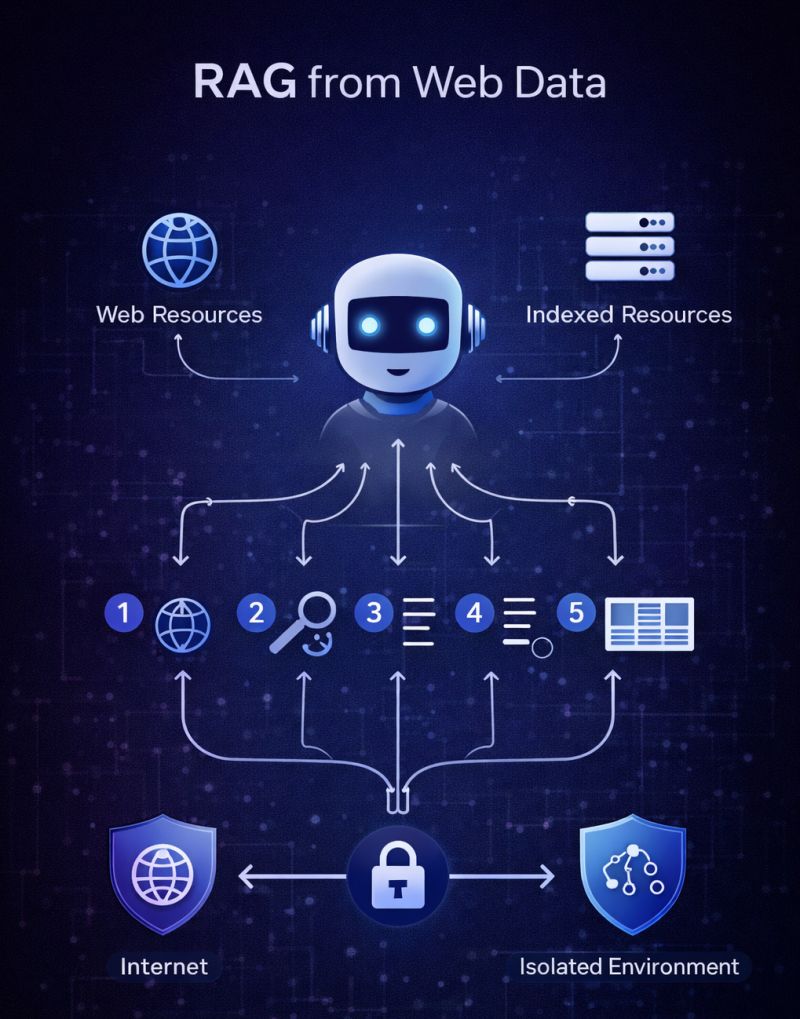Query Indexed Resources with AI Agents - RAG Workflow from Web Data